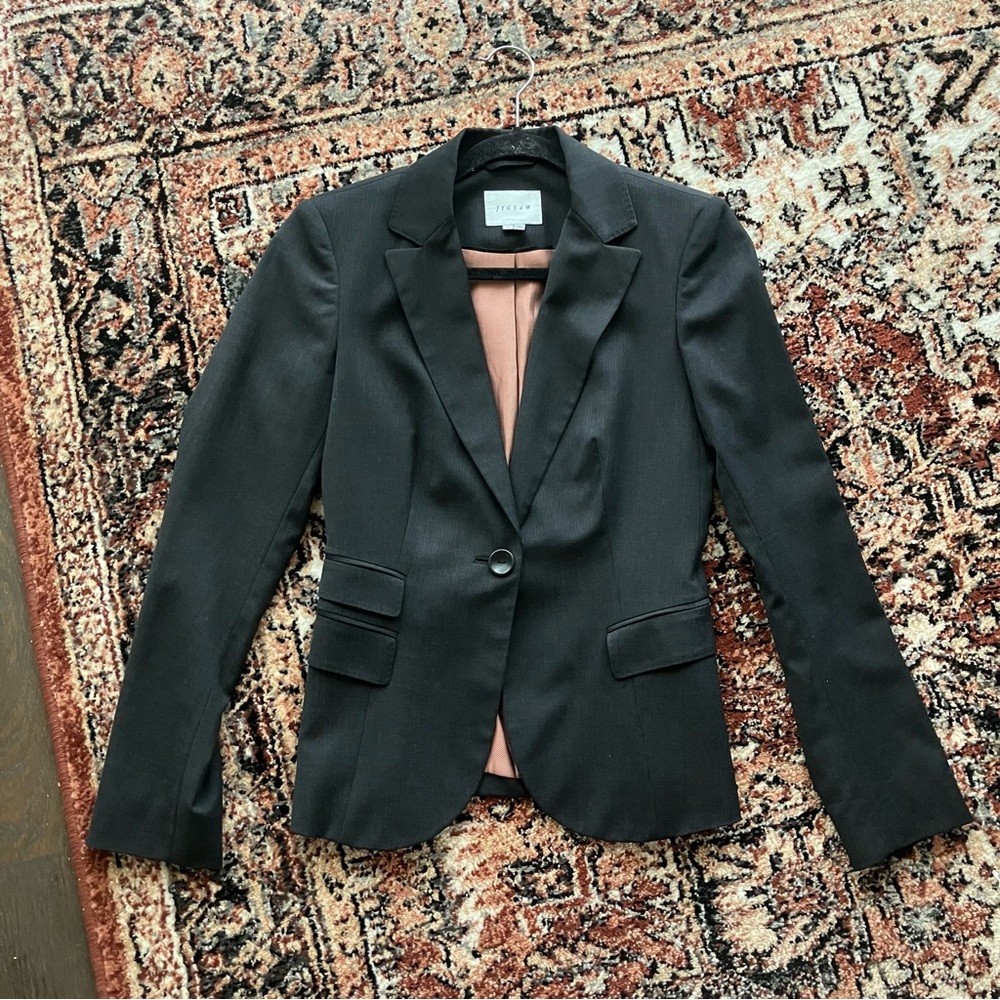 JIGSAW Blazer Wool Dark Grey